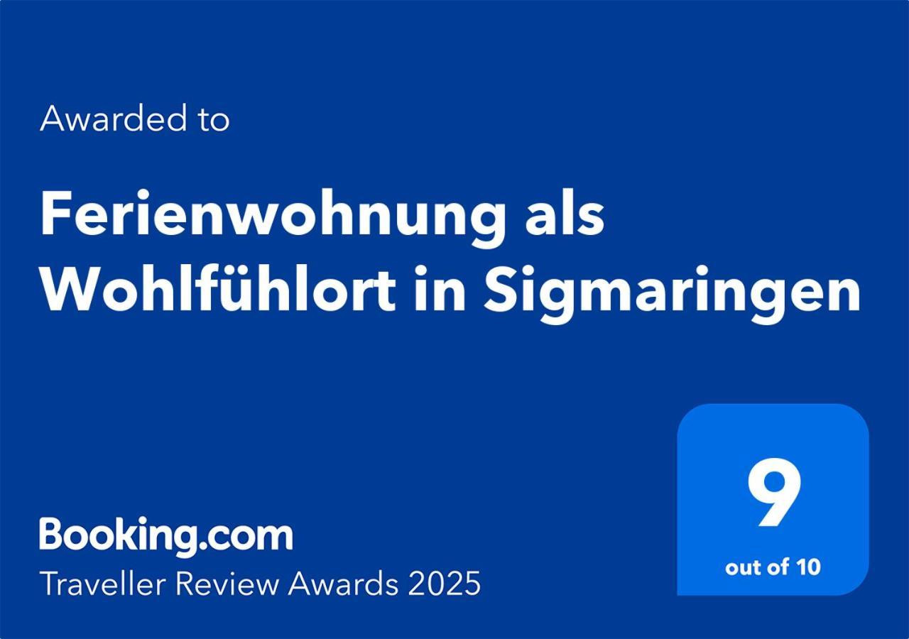 Ferienwohnung Als Wohlfuehlort In Sigmaringen Eksteriør bilde